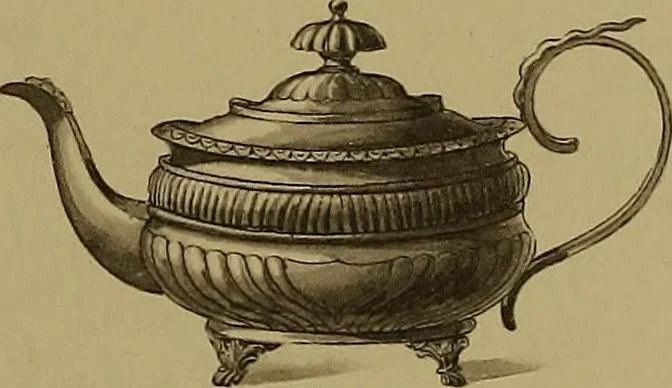 An illustration from The values of old English silver and Sheffeld plate, from the xvth to the xixth centuries, 1906, leaf 274