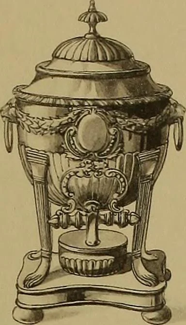 An illustration from The values of old English silver and Sheffeld plate, from the xvth to the xixth centuries, 1906, leaf 282