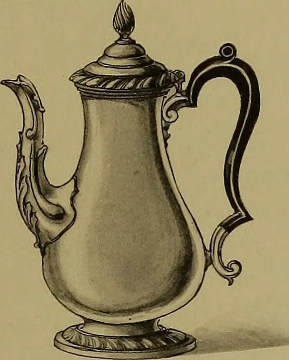 An illustration from The values of old English silver and Sheffeld plate, from the xvth to the xixth centuries, 1906, leaf 288