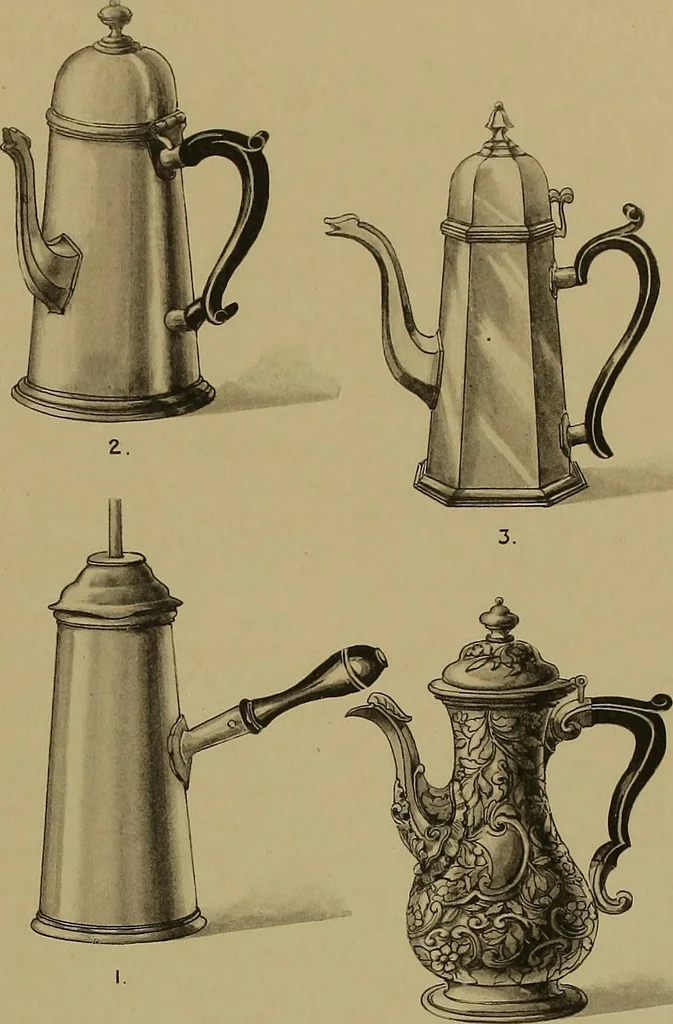 An illustration from The values of old English silver and Sheffeld plate, from the xvth to the xixth centuries, 1906, leaf 288