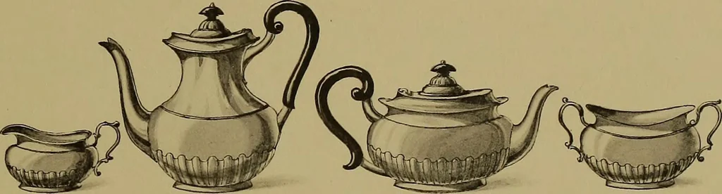 An illustration from The values of old English silver and Sheffeld plate, from the xvth to the xixth centuries, 1906, leaf 292