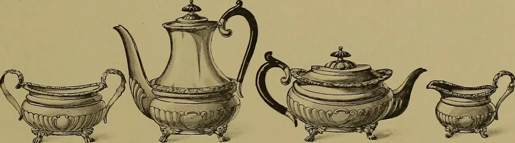 An illustration from The values of old English silver and Sheffeld plate, from the xvth to the xixth centuries, 1906, leaf 292