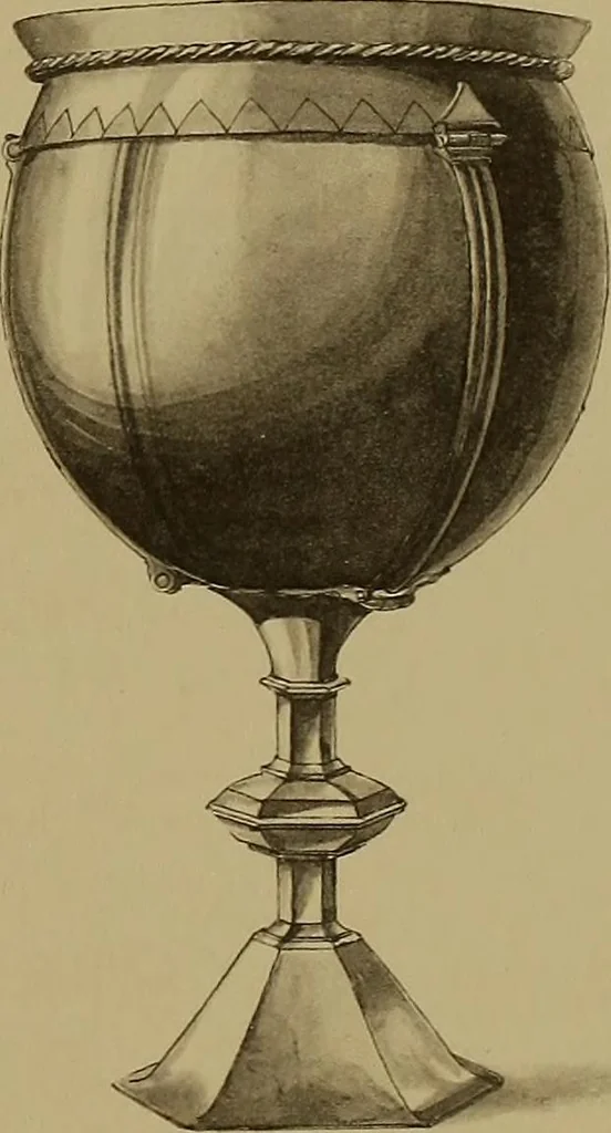 An illustration from The values of old English silver and Sheffeld plate, from the xvth to the xixth centuries, 1906, leaf 308