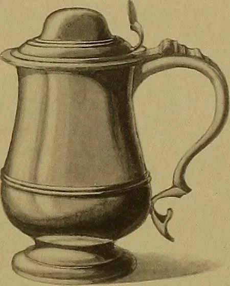 An illustration from The values of old English silver and Sheffeld plate, from the xvth to the xixth centuries, 1906, leaf 340
