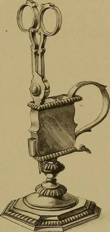 An illustration from The values of old English silver and Sheffeld plate, from the xvth to the xixth centuries, 1906, leaf 354