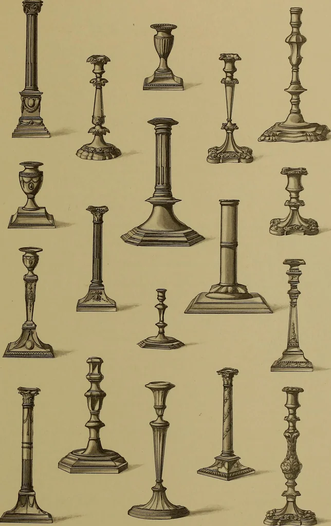 An illustration from The values of old English silver and Sheffeld plate, from the xvth to the xixth centuries, 1906, leaf 372