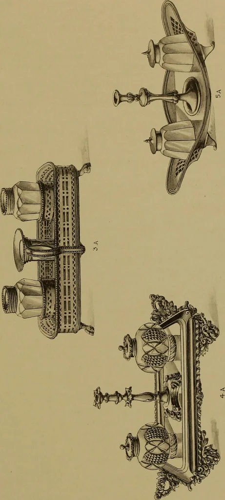 An illustration from The values of old English silver and Sheffeld plate, from the xvth to the xixth centuries, 1906, leaf 392
