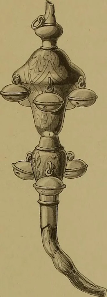An illustration from The values of old English silver and Sheffeld plate, from the xvth to the xixth centuries, 1906, leaf 404