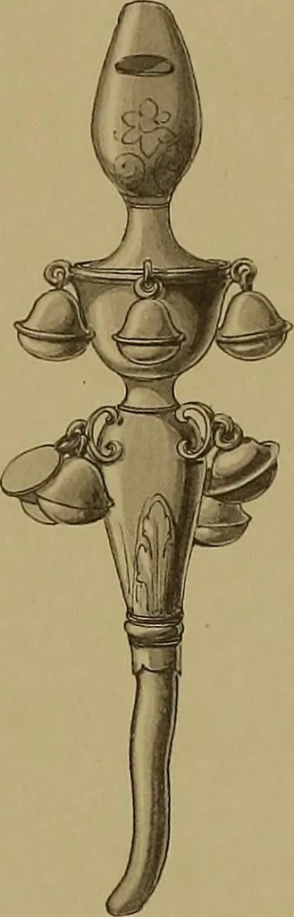 An illustration from The values of old English silver and Sheffeld plate, from the xvth to the xixth centuries, 1906, leaf 404