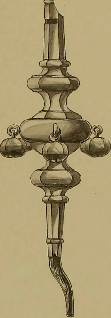 An illustration from The values of old English silver and Sheffeld plate, from the xvth to the xixth centuries, 1906, leaf 404