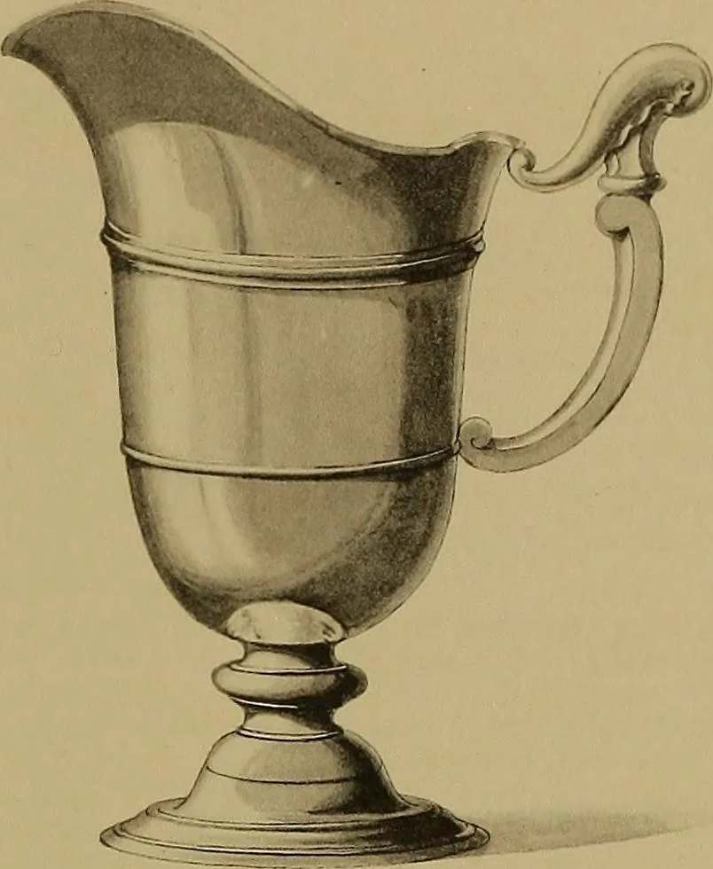 An illustration from The values of old English silver and Sheffeld plate, from the xvth to the xixth centuries, 1906, leaf 408