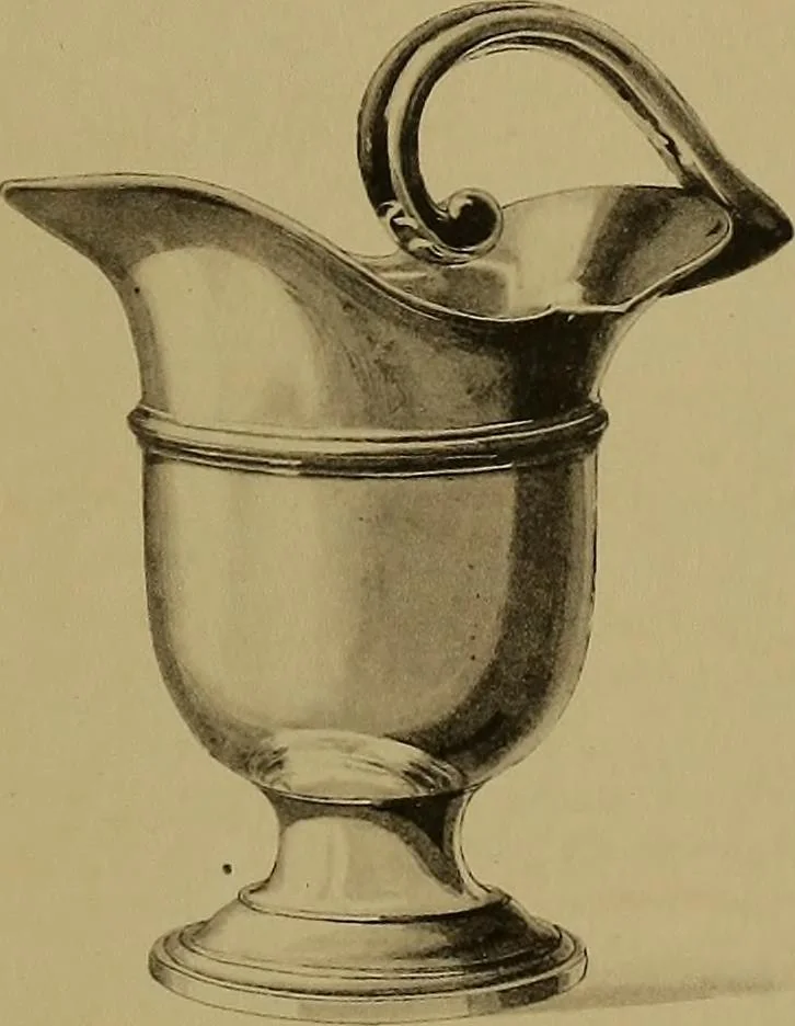 An illustration from The values of old English silver and Sheffeld plate, from the xvth to the xixth centuries, 1906, leaf 408