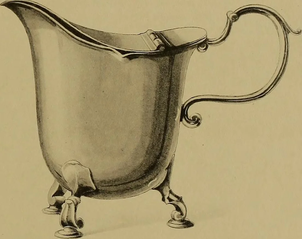 An illustration from The values of old English silver and Sheffeld plate, from the xvth to the xixth centuries, 1906, leaf 408