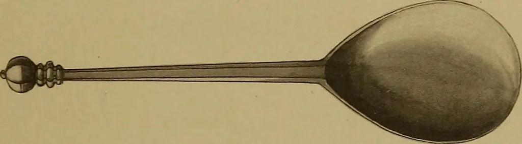 An illustration from The values of old English silver and Sheffeld plate, from the xvth to the xixth centuries, 1906, leaf 432