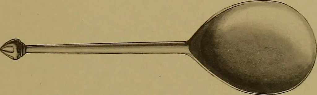 An illustration from The values of old English silver and Sheffeld plate, from the xvth to the xixth centuries, 1906, leaf 432