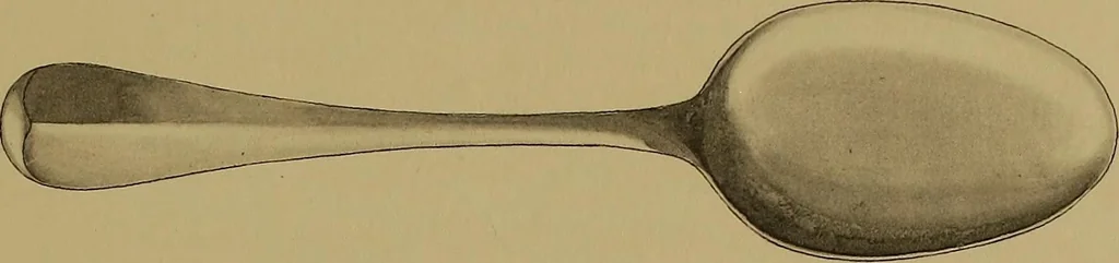 An illustration from The values of old English silver and Sheffeld plate, from the xvth to the xixth centuries, 1906, leaf 444
