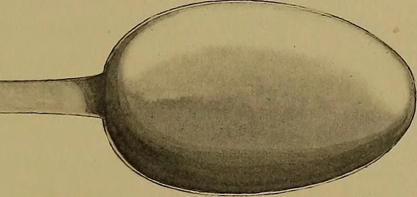 An illustration from The values of old English silver and Sheffeld plate, from the xvth to the xixth centuries, 1906, leaf 444