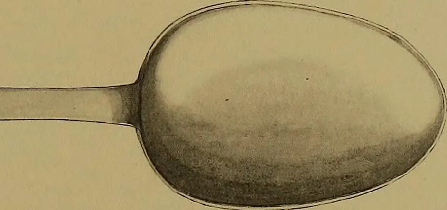 An illustration from The values of old English silver and Sheffeld plate, from the xvth to the xixth centuries, 1906, leaf 444