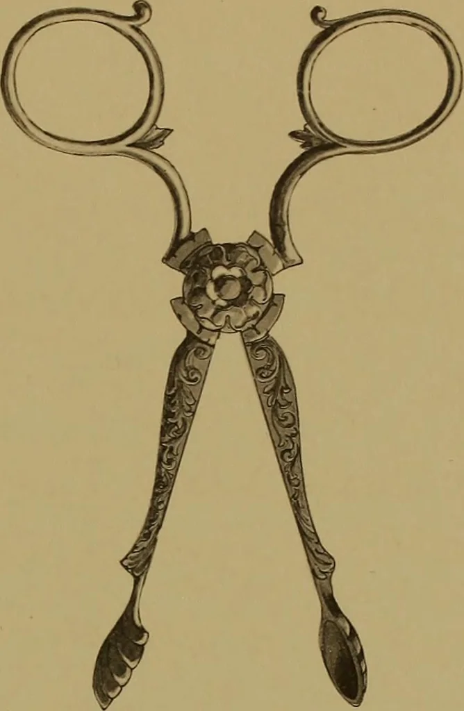 An illustration from The values of old English silver and Sheffeld plate, from the xvth to the xixth centuries, 1906, leaf 468