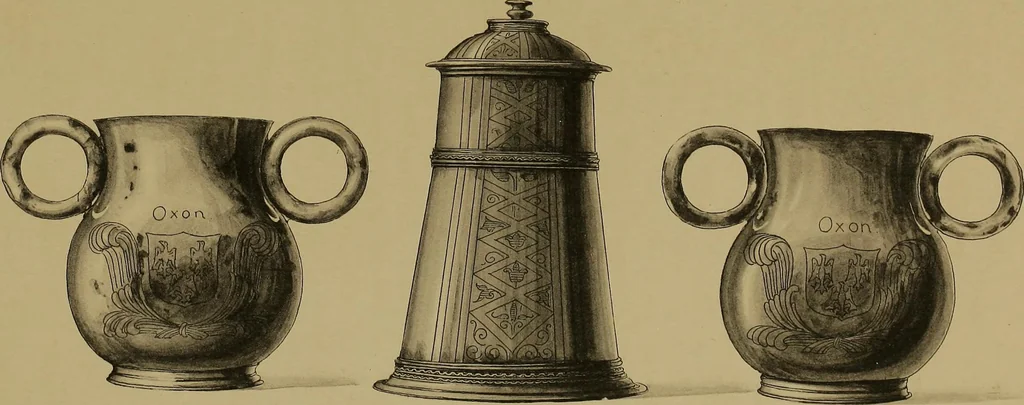 An illustration from The values of old English silver and Sheffeld plate, from the xvth to the xixth centuries, 1906, leaf 68