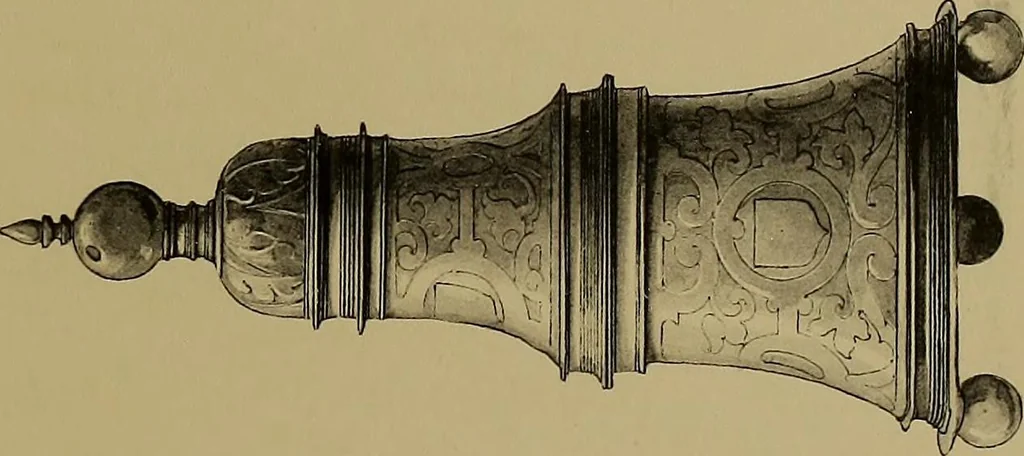 An illustration from The values of old English silver and Sheffeld plate, from the xvth to the xixth centuries, 1906, leaf 88