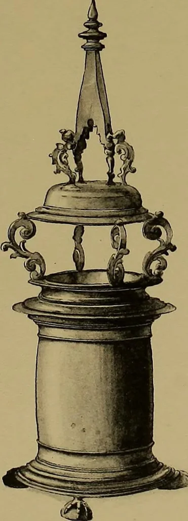 An illustration from The values of old English silver and Sheffeld plate, from the xvth to the xixth centuries, 1906, leaf 88