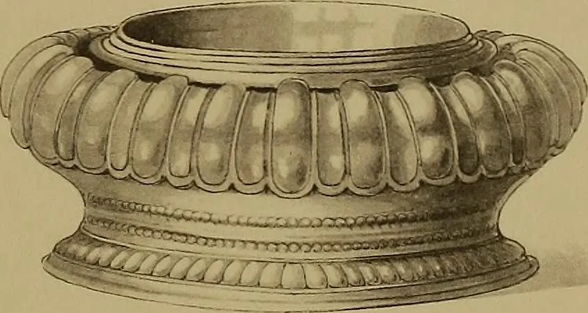 An illustration from The values of old English silver and Sheffeld plate, from the xvth to the xixth centuries, 1906, leaf 94