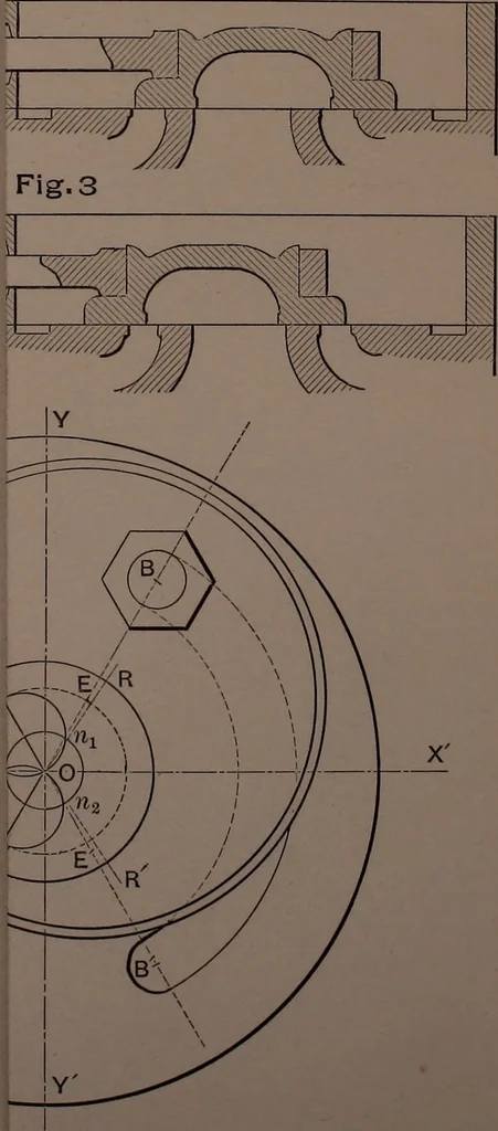 An illustration from Valve-gears for steam-engines, 1892, leaf 168