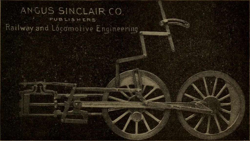 An illustration from The valve-setter's guide; a treatise on the construction and adjustment of the principal valve gearings used on American locomotive, 1910, leaf 40
