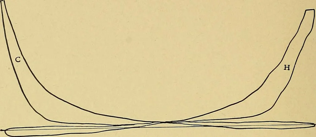An illustration from Valve setting: simple methods of setting the plain slide valve. Meyer cut-off. Corliss. and poppet types, 1908, leaf 129