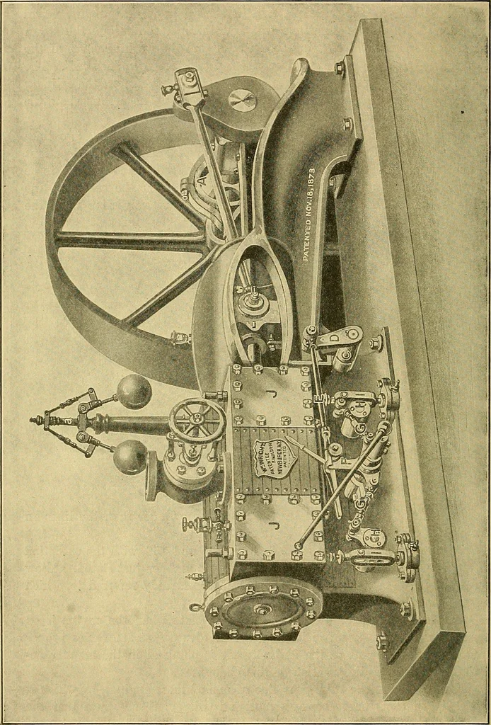 An illustration from Valve setting: simple methods of setting the plain slide valve. Meyer cut-off. Corliss. and poppet types, 1908, leaf 169