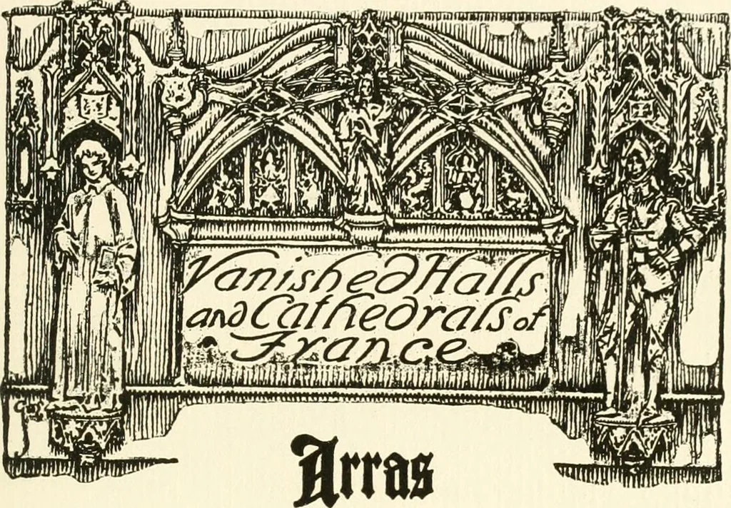 An illustration from Vanished halls and cathedrals of France, 1917, leaf 26