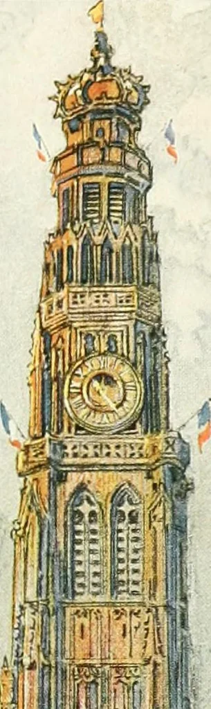 An illustration from Vanished halls and cathedrals of France, 1917, leaf 30