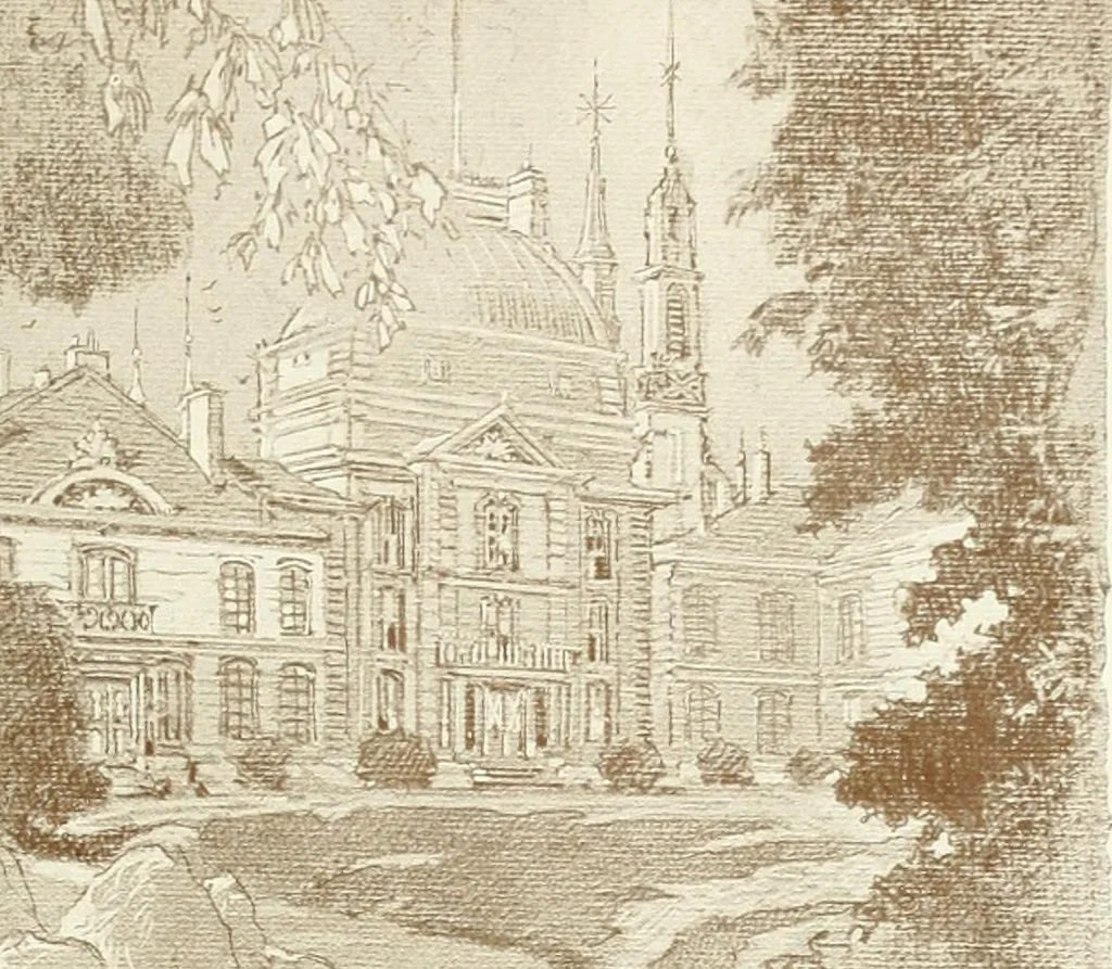 An illustration from Vanished halls and cathedrals of France, 1917, leaf 302