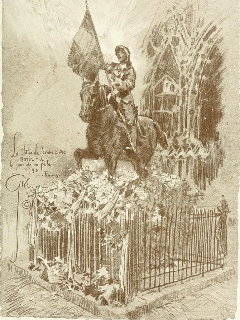 An illustration from Vanished halls and cathedrals of France, 1917, leaf 76