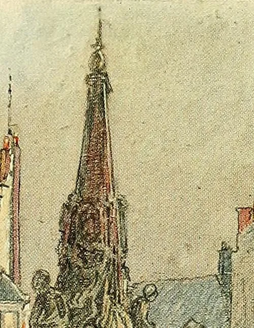 An illustration from Vanished halls and cathedrals of France, 1917, leaf 194