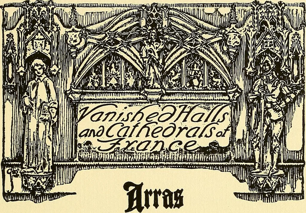 An illustration from Vanished halls and cathedrals of France, 1917, leaf 22
