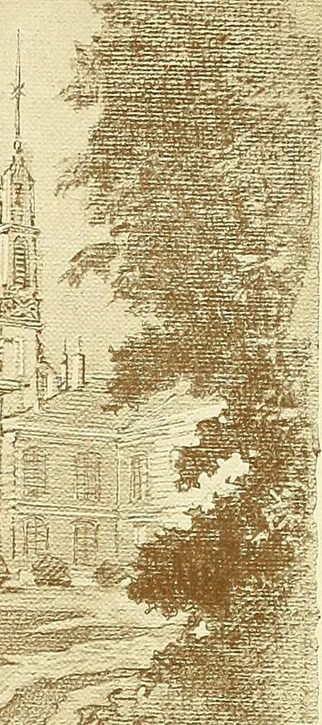 An illustration from Vanished halls and cathedrals of France, 1917, leaf 258