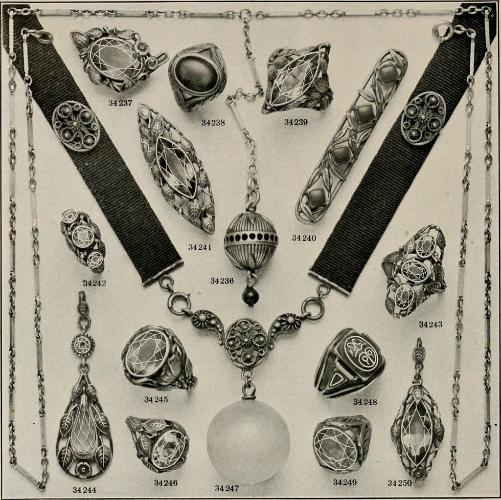 An illustration from Vantine's., 1917, leaf 37