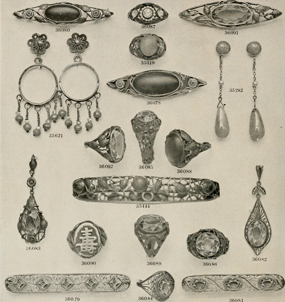 An illustration from Vantine's., 1917, leaf 39
