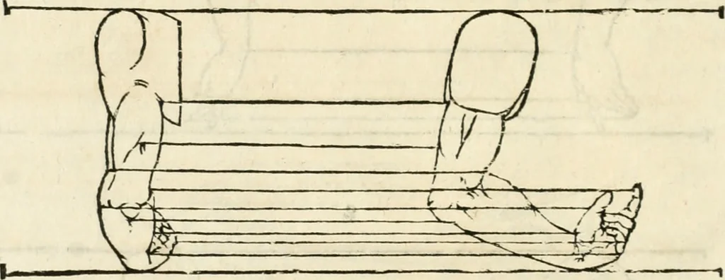 An illustration from Varia commensuracion para la escultura y arquitectura, 1795, leaf 201