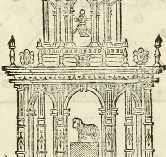 An illustration from Varia commensuracion para la escultura y arquitectura, 1795, leaf 308
