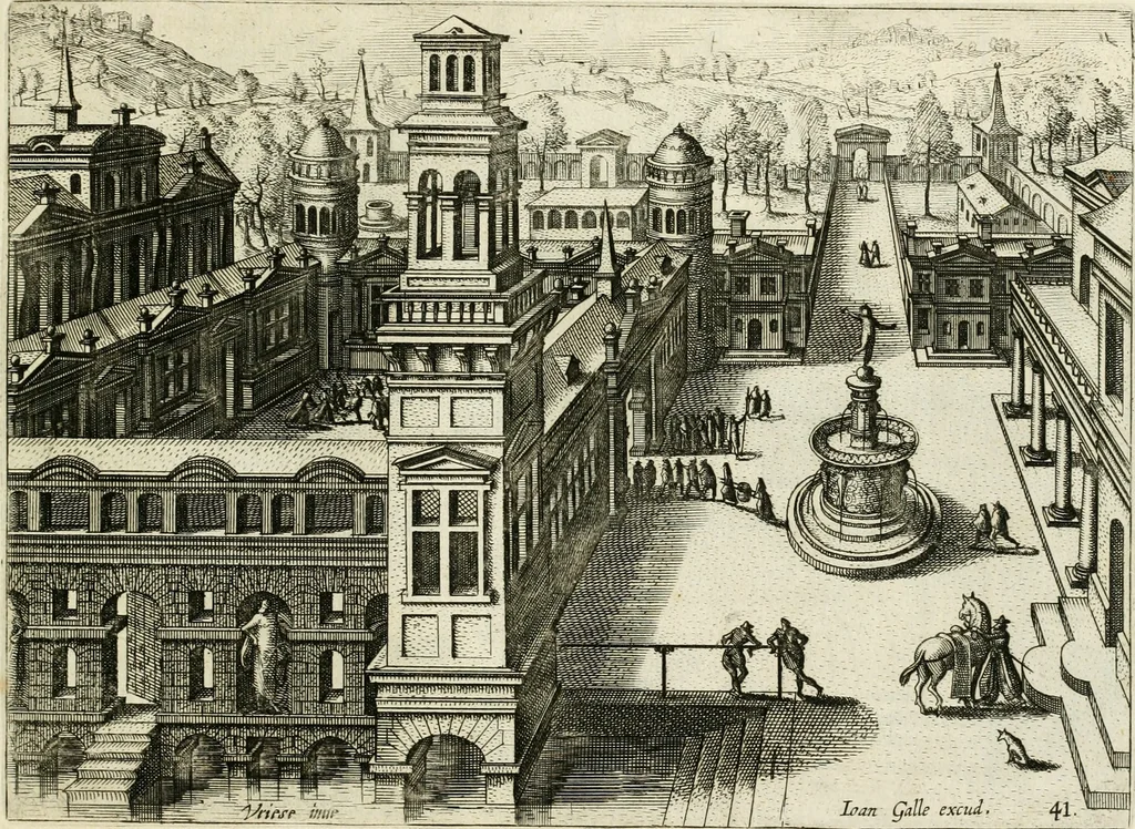An illustration from Variae architecturae formae, 1636, leaf 102