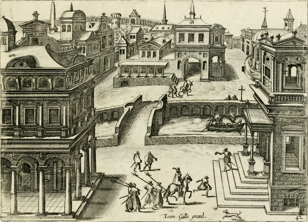 An illustration from Variae architecturae formae, 1636, leaf 104