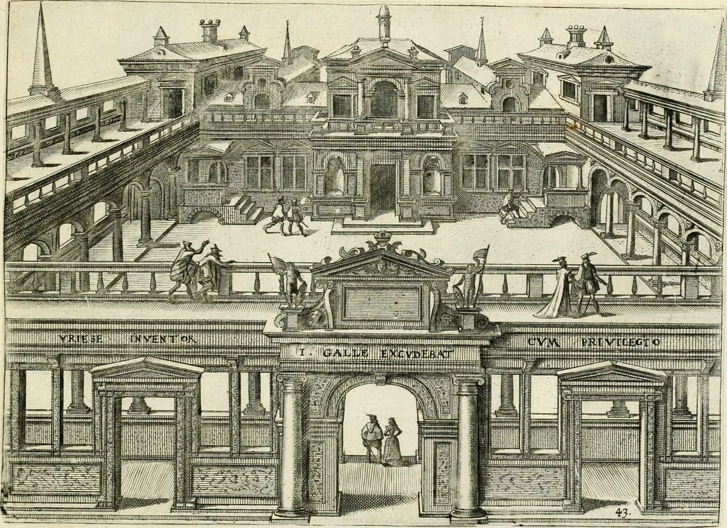 An illustration from Variae architecturae formae, 1636, leaf 106