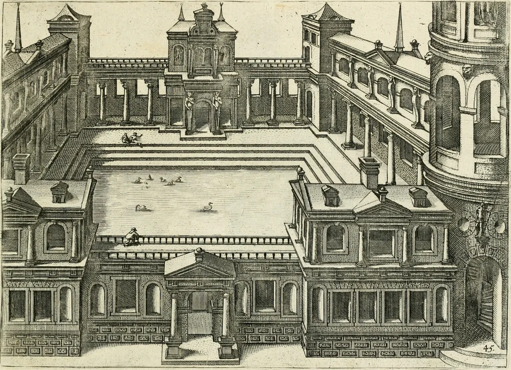 An illustration from Variae architecturae formae, 1636, leaf 110
