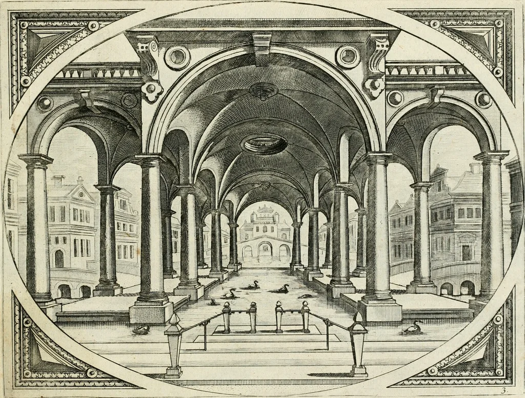 An illustration from Variae architecturae formae, 1636, leaf 14
