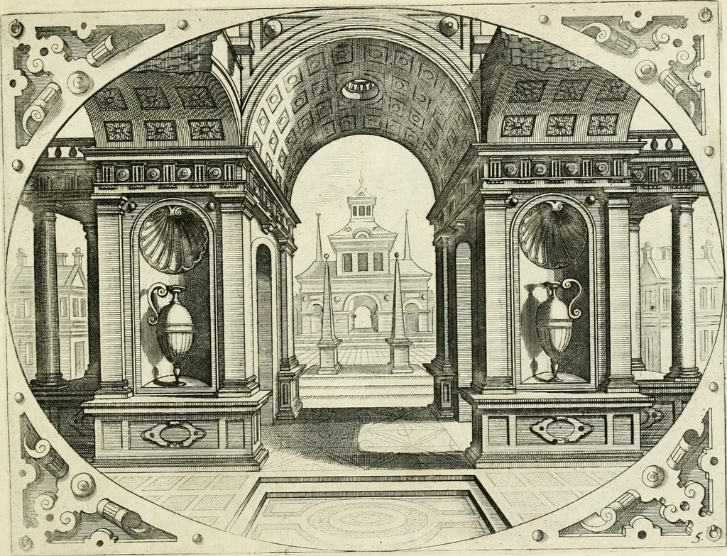 An illustration from Variae architecturae formae, 1636, leaf 20