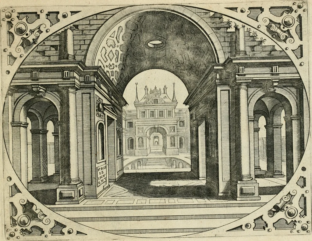 An illustration from Variae architecturae formae, 1636, leaf 22