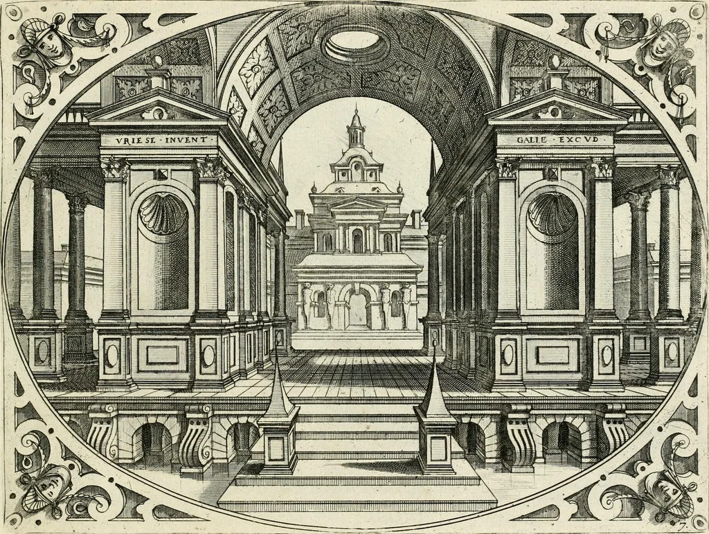 An illustration from Variae architecturae formae, 1636, leaf 24